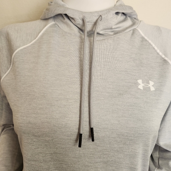 Gray‎ Under Armour athletic hoodie size medium - Picture 5 of 16